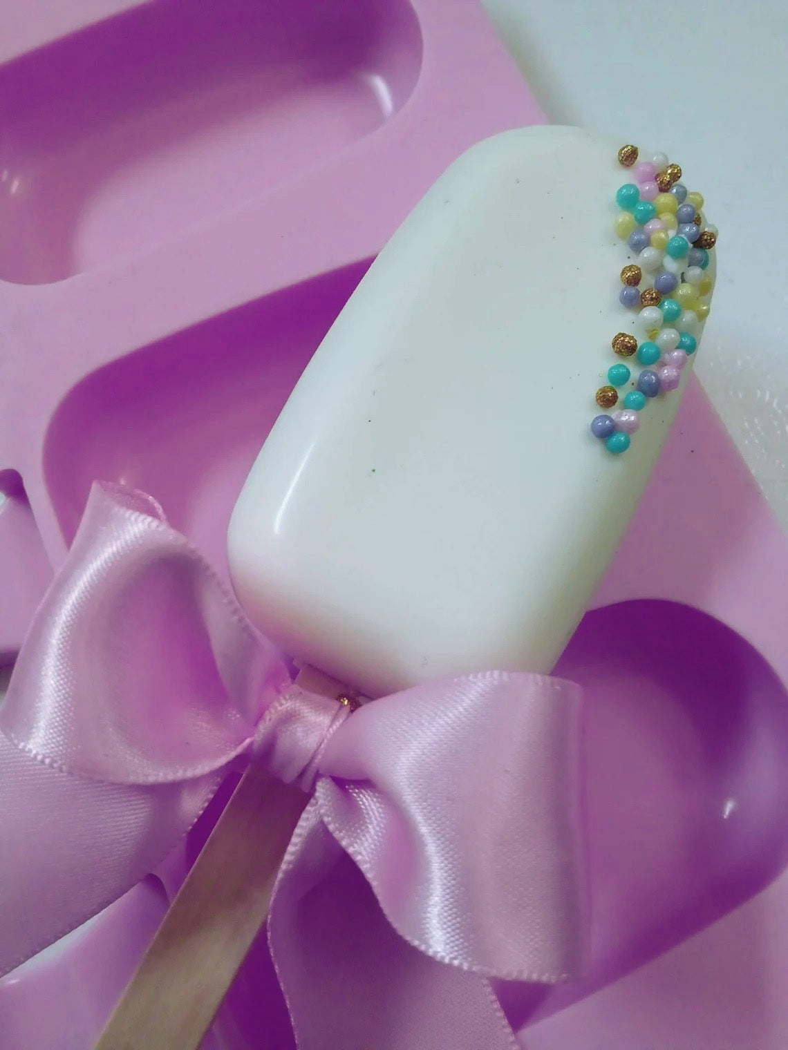 Silicone Ice Cream Cakesicle Popsicle 4-Piece Moulds - Dshop.com.au