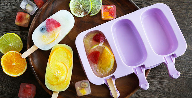 Silicone Ice Cream Cakesicle Popsicle 4-Piece Moulds - Dshop.com.au