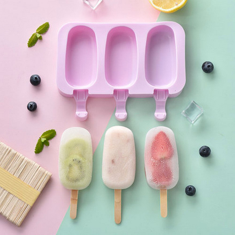 Silicone Ice Cream Cakesicle Popsicle Moulds - Dshop.com.au