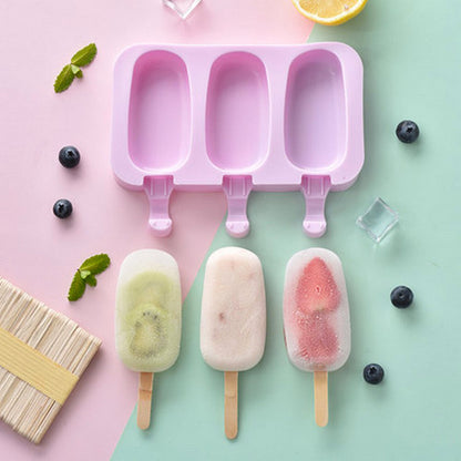 Silicone Ice Cream Cakesicle Popsicle Moulds - Dshop.com.au