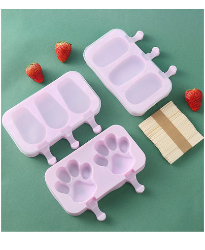 Silicone Ice Cream Cakesicle Popsicle Moulds - Dshop.com.au