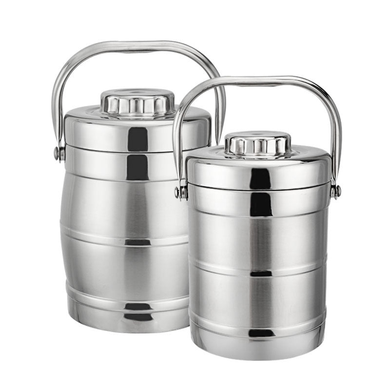 1.4L Stainless Steel Insulated Portable Thermos Food Jar Lunchbox Containers - Dshop.com.au