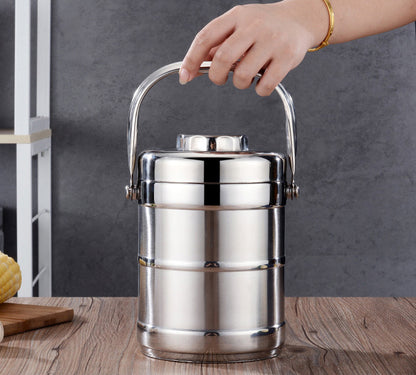 1.4L Stainless Steel Insulated Portable Thermos Food Jar Lunchbox Containers - Dshop.com.au