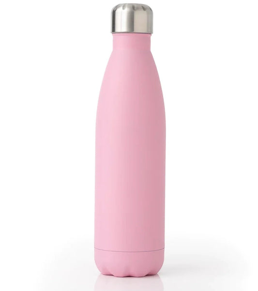 750ml Large Stainless Steel Vacuum Insulated Sports Water Bottle Thermal Flask (Pink)