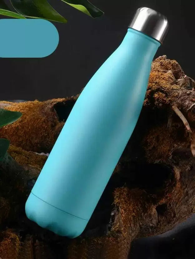 750ml Large Stainless Steel Vacuum Insulated Sports Water Bottle Thermal Flask (Sea Blue) - Dshop.com.au