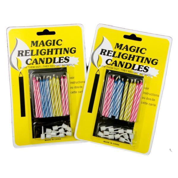 20 x Magic Relighting Candles - Dshop.com.au