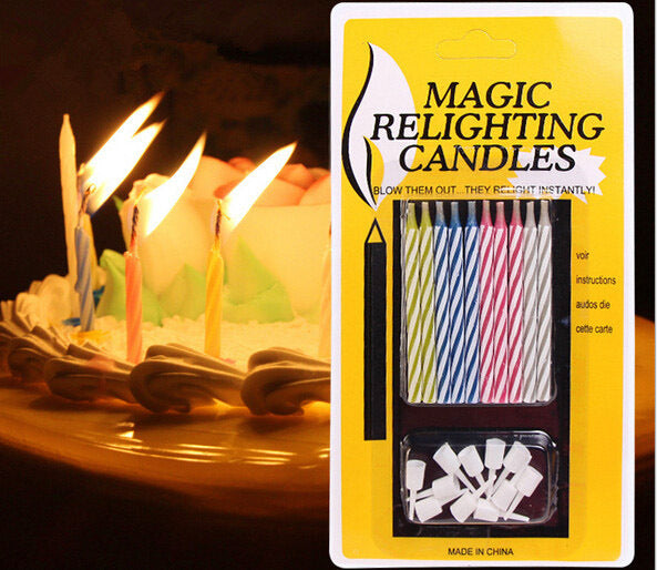 20 x Magic Relighting Candles - Dshop.com.au