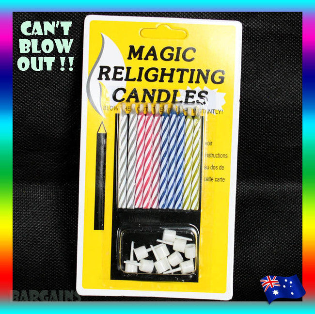 20 x Magic Relighting Candles - Dshop.com.au