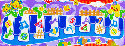 Musical Fish Piano Gym Baby Play Mat - Dshop.com.au