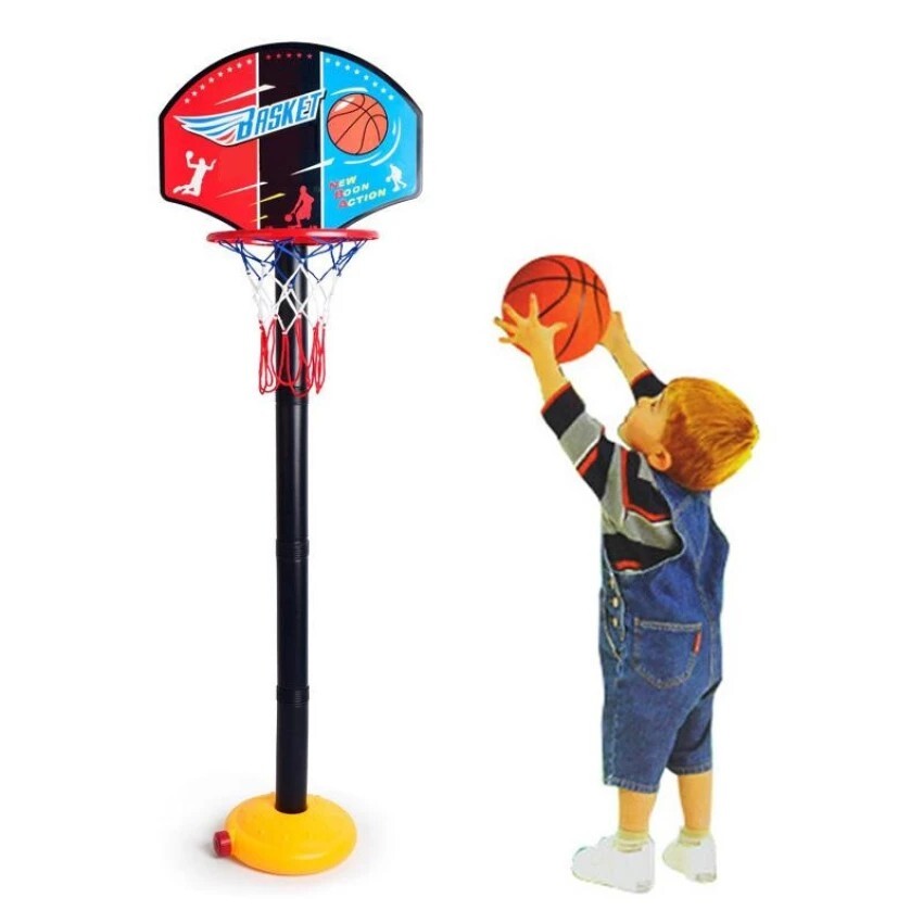 Portable Mini Toddler Kids Basketball Stand Kit - Dshop.com.au