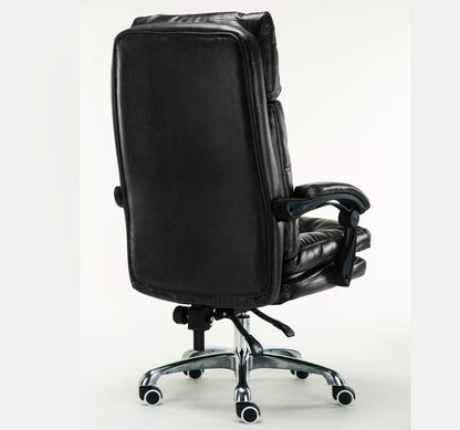 President Premium Plush Executive Reclining Office Chair (Black) - Dshop.com.au