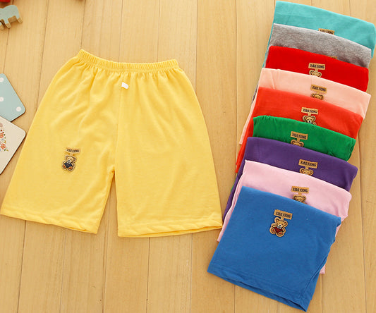 Kids Cotton Shorts 1-4 Years Old Boys Girls Toddlers - Mixed Colours - Dshop.com.au