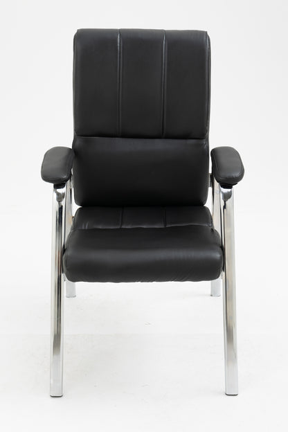 2 x Elite Executive Office Visitor Conference Chair (Black - Set of 2) - Dshop.com.au