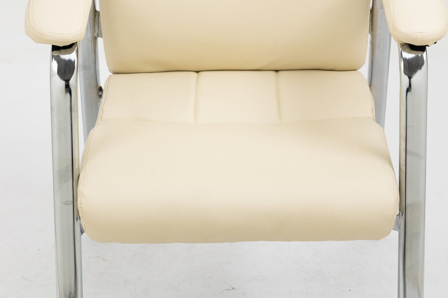 2 x Elite Executive Office Visitor Conference Chair (Ivory - Set of 2) - Dshop.com.au