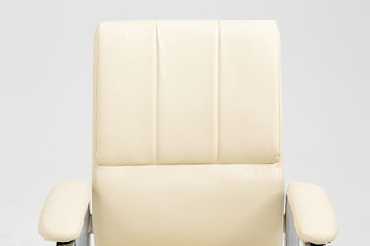 2 x Elite Executive Office Visitor Conference Chair (Ivory - Set of 2) - Dshop.com.au