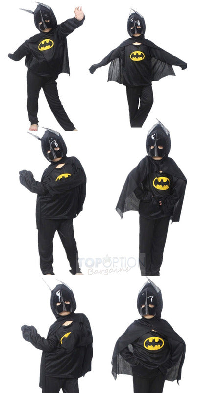 Kids Superhero Costume (Superman, Spiderman, Batman)