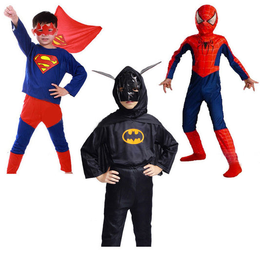 Kids Superhero Costume (Superman, Spiderman, Batman)