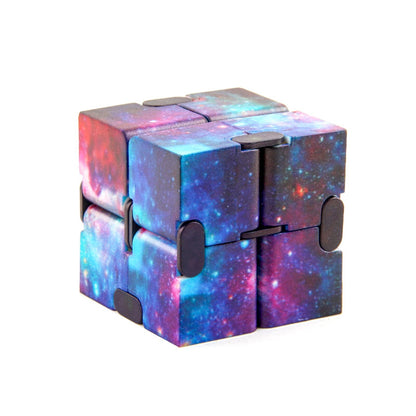 Galaxy Space Infinity Cube Magic Puzzle Stress Relief Fidget Toy - Dshop.com.au