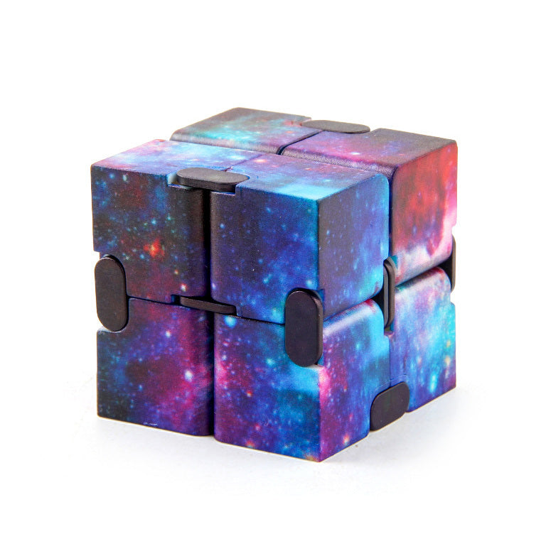 Galaxy Space Infinity Cube Magic Puzzle Stress Relief Fidget Toy - Dshop.com.au