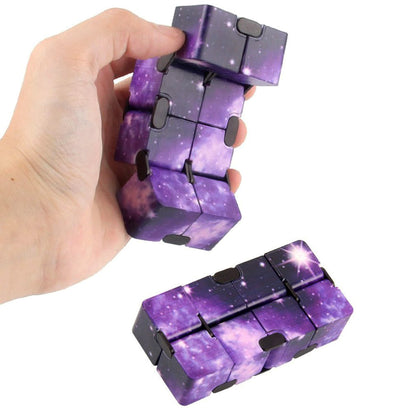 Galaxy Space Infinity Cube Magic Puzzle Stress Relief Fidget Toy - Dshop.com.au