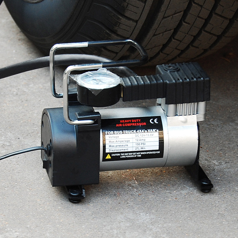 12V Portable Car Pump Air Compressor - Dshop.com.au