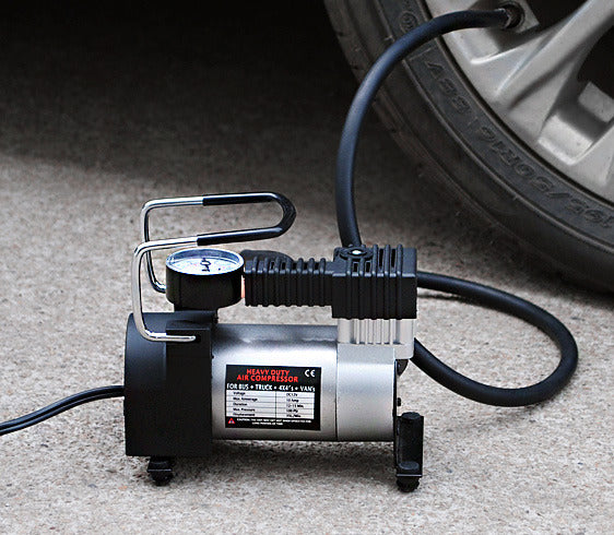 12V Portable Car Pump Air Compressor - Dshop.com.au