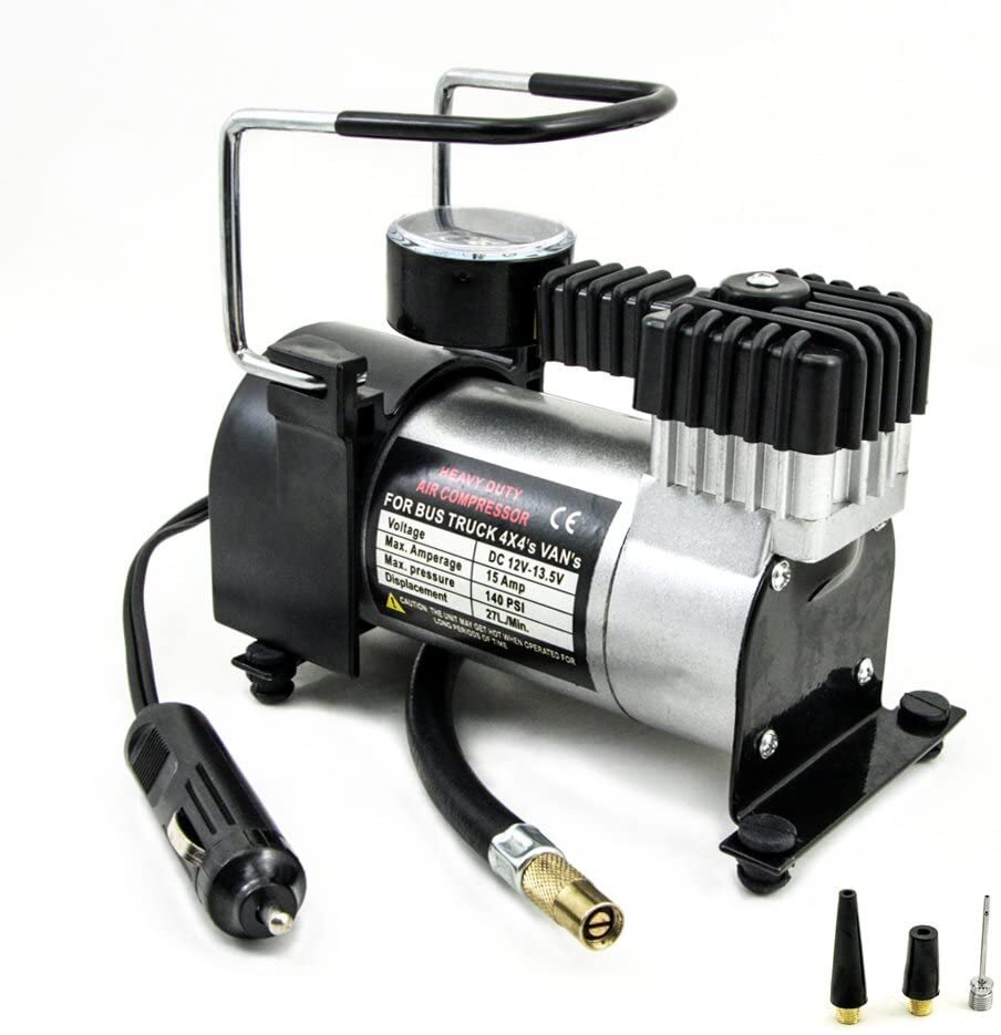 12V Portable Car Pump Air Compressor - Dshop.com.au