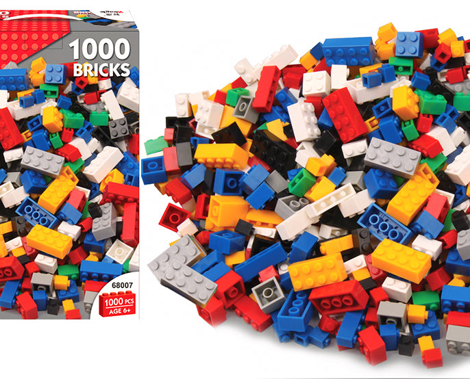 1000 PCS Building Blocks Compatible Bricks - Dshop.com.au