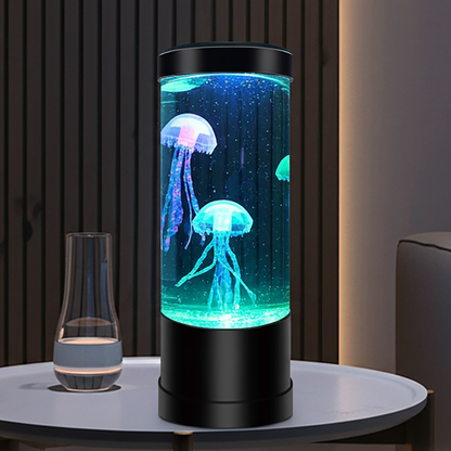 Jellyfish Tank Sea Water Lamp Jelly Fish Colour-Changing Night Light