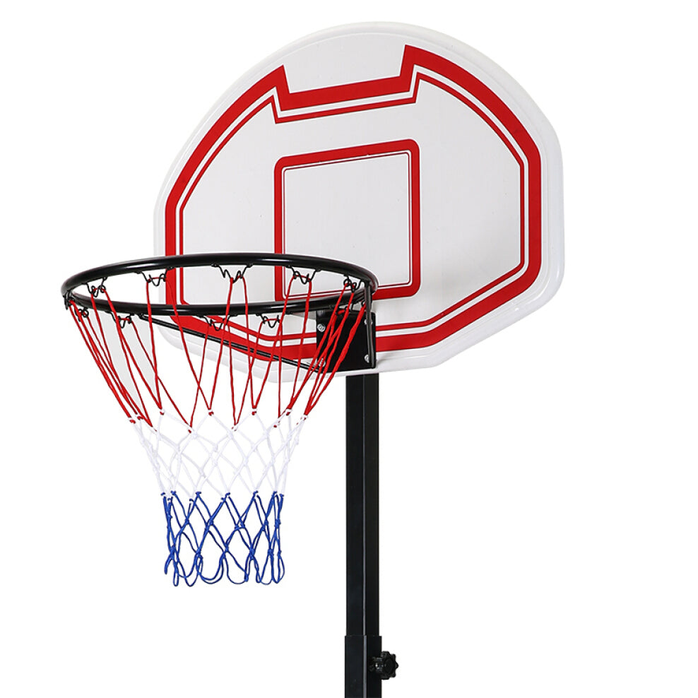 Heavy Duty Steel Portable Basketball Hoop System (Height Adjustable 2 - 2.5m) - Dshop.com.au