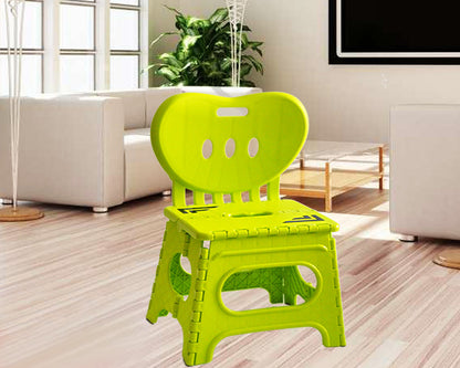 Heavy Duty Multipurpose Folding Step Stool Foldable Portable Kids Chair - Dshop.com.au