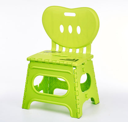 Heavy Duty Multipurpose Folding Step Stool Foldable Portable Kids Chair - Dshop.com.au