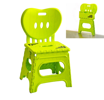 Heavy Duty Multipurpose Folding Step Stool Foldable Portable Kids Chair - Dshop.com.au