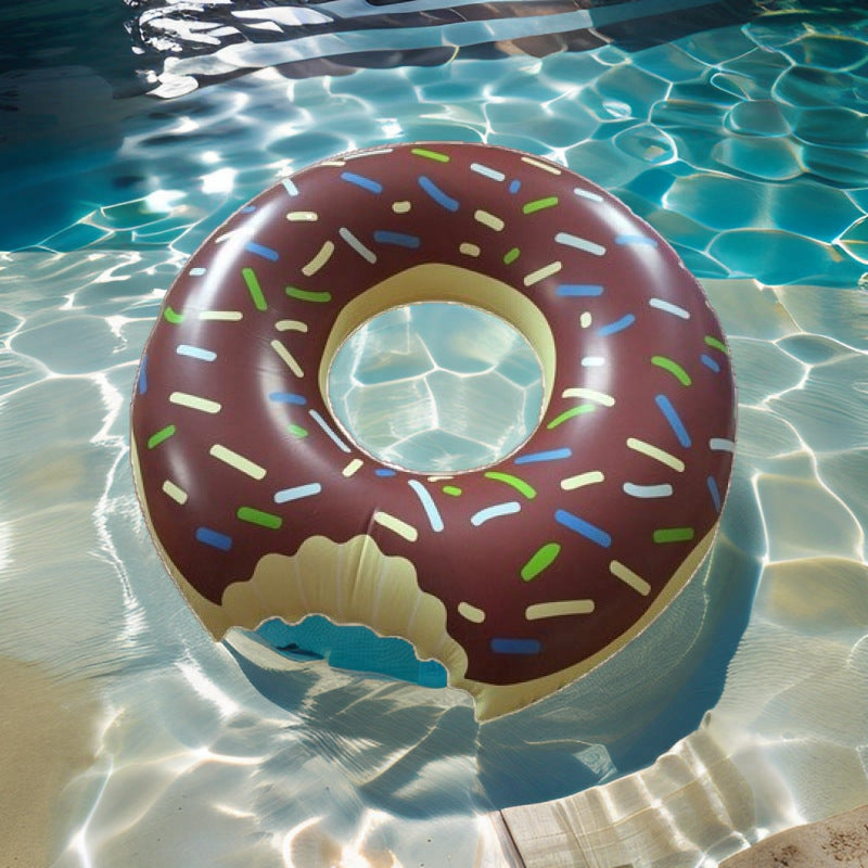 Bestway Inflatable Donut Pool Float Fun 107cm Swim Ring - Dshop.com.au