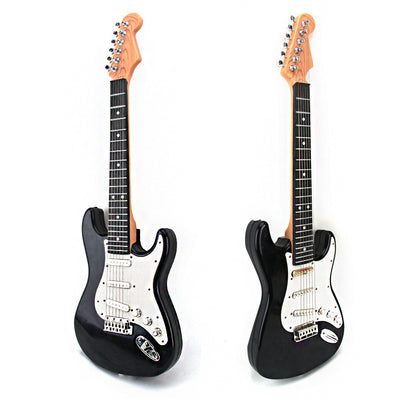 Kids Electric Guitar Toy (Black) - Dshop.com.au