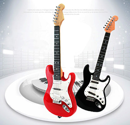 Kids Electric Guitar Toy (Black) - Dshop.com.au