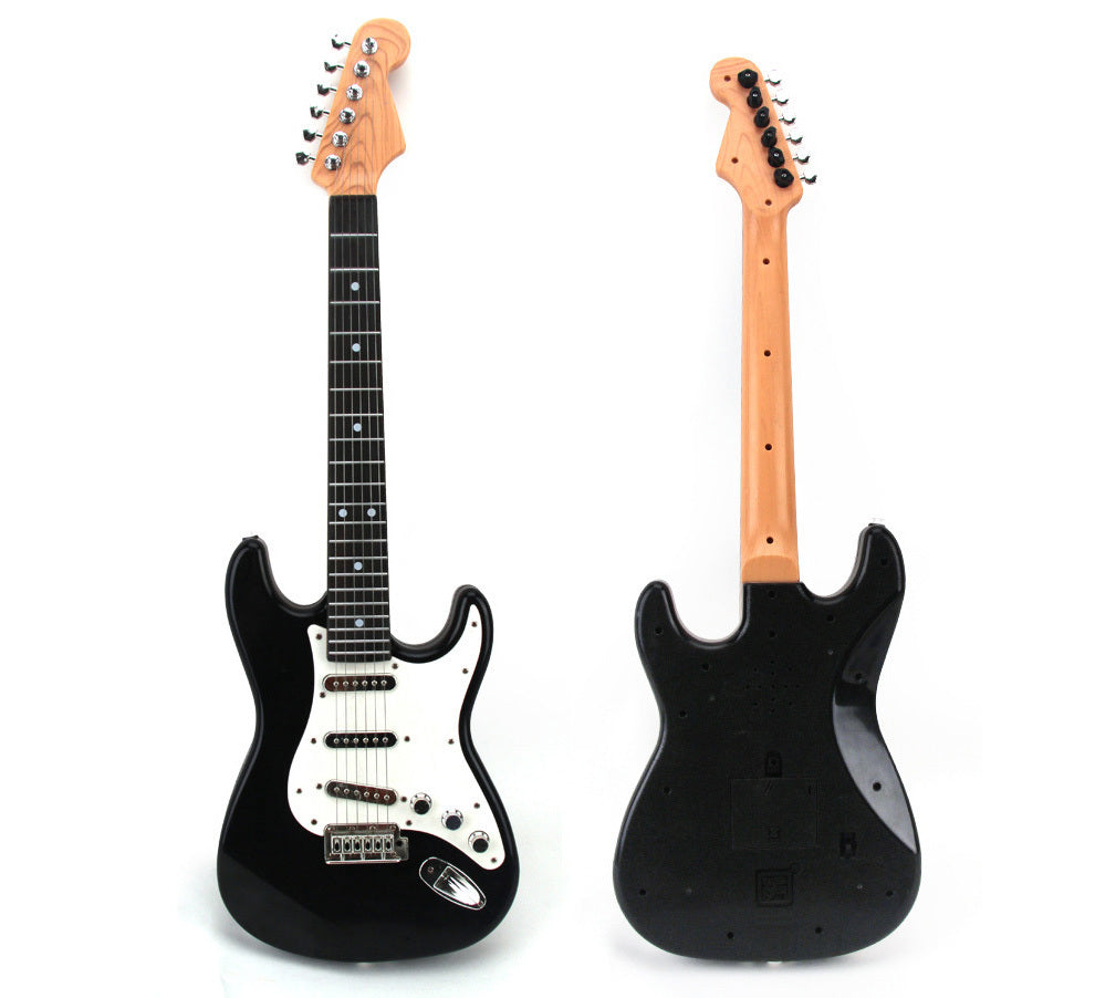 Kids Electric Guitar Toy (Black) - Dshop.com.au