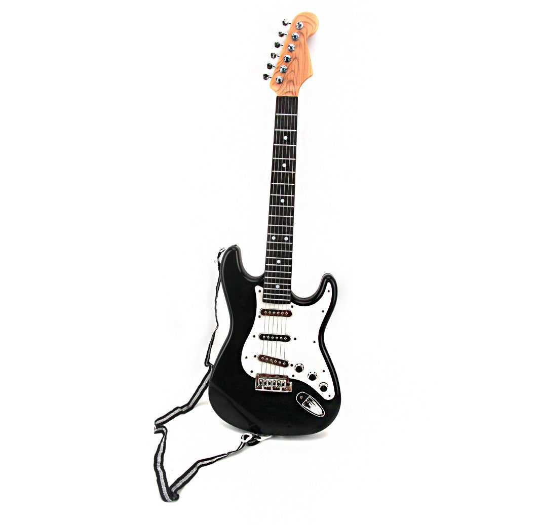 Kids Electric Guitar Toy (Black) - Dshop.com.au