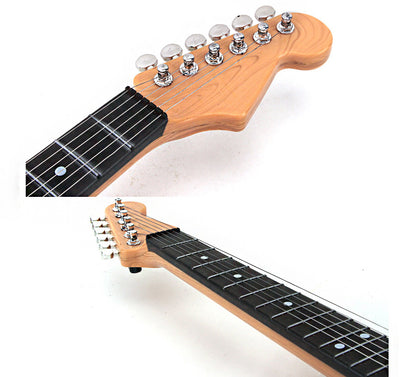 Kids Electric Guitar Toy (Black) - Dshop.com.au