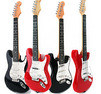 Kids Electric Guitar Toy (Red) - Dshop.com.au