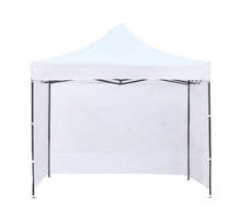 3-Side Gazebo Walls 3m x 3m (White- Walls Only) - Dshop.com.au