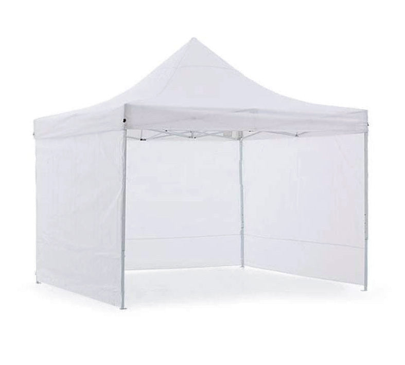 3-Side Gazebo Walls 3m x 3m (White- Walls Only) - Dshop.com.au