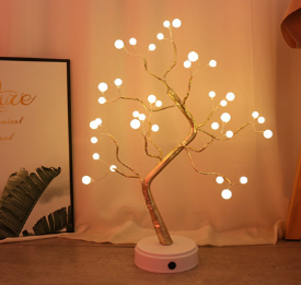 Stunning LED Pearl Fairy Light Bonsai Spirit Tree Lamp - Dshop.com.au