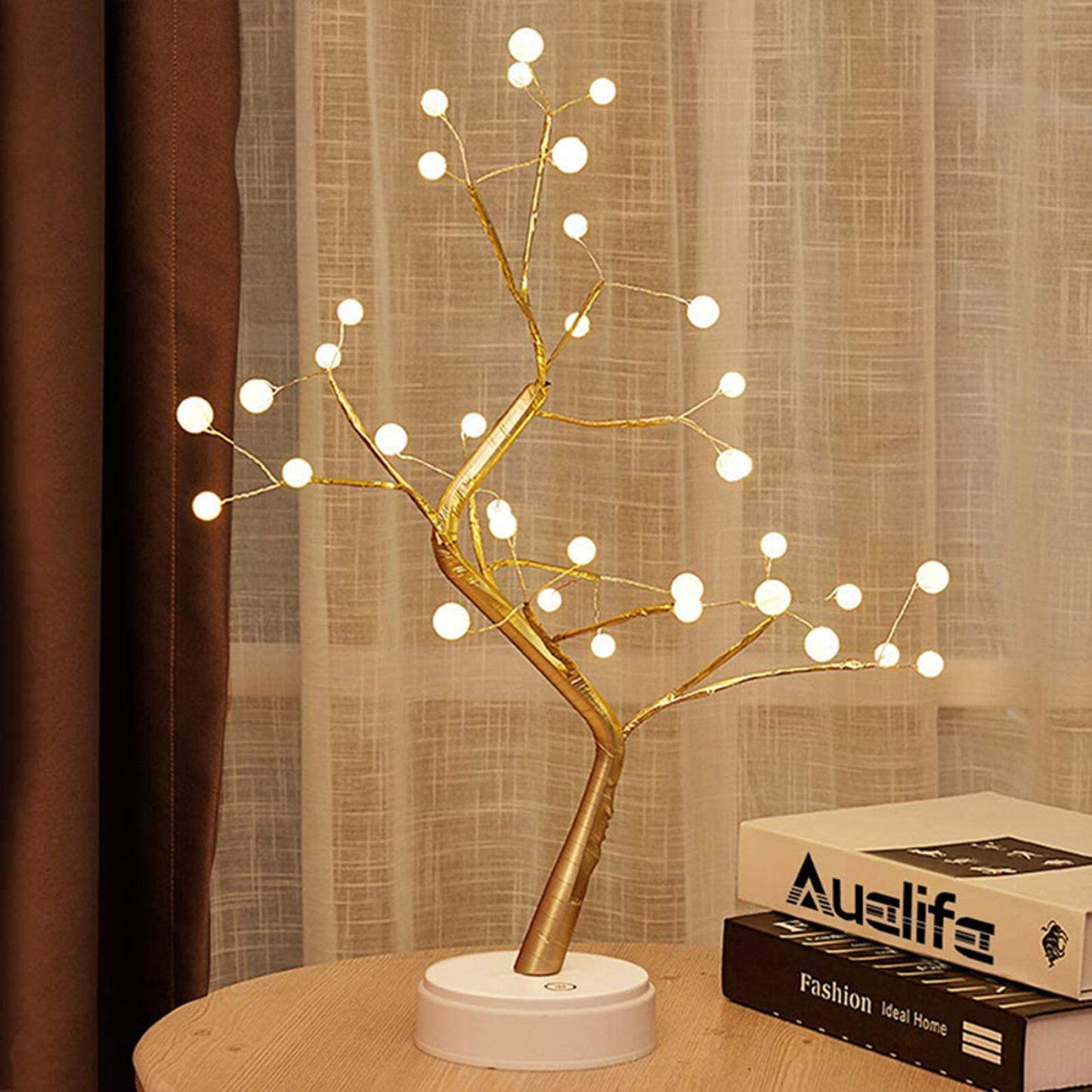 Stunning LED Pearl Fairy Light Bonsai Spirit Tree Lamp - Dshop.com.au