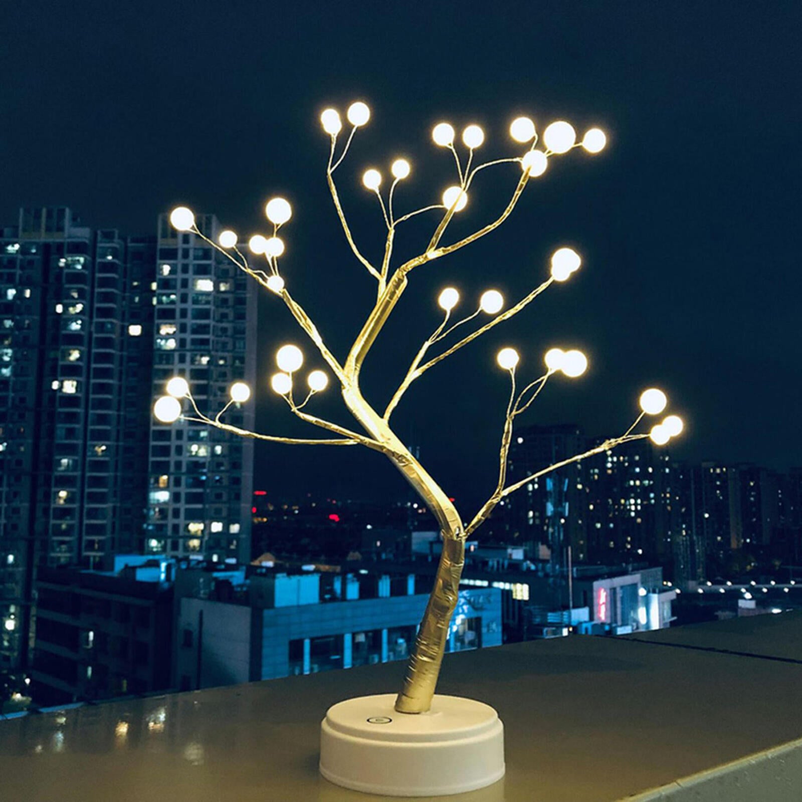 Stunning LED Pearl Fairy Light Bonsai Spirit Tree Lamp - Dshop.com.au