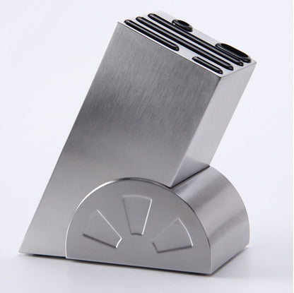 Professional Quality Stainless Steel Deluxe 7-Piece Knife Block Set - Dshop.com.au