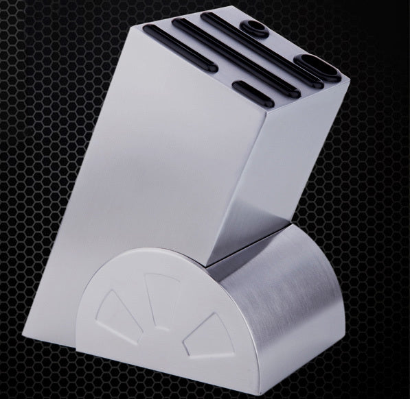 Professional Quality Stainless Steel Deluxe 7-Piece Knife Block Set - Dshop.com.au