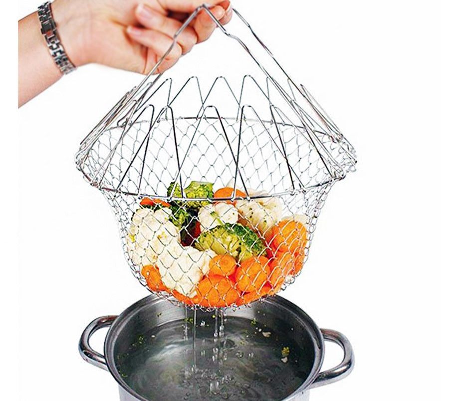 12 In 1 Chef Cooking Basket Kitchen Tool - Dshop.com.au