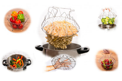 12 In 1 Chef Cooking Basket Kitchen Tool - Dshop.com.au