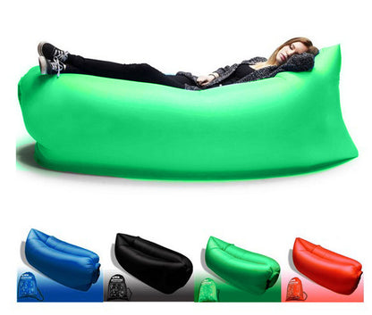 Inflatable Air Sofa Lounger Lazy Couch in Portable Bag (Fresh Green) - Dshop.com.au